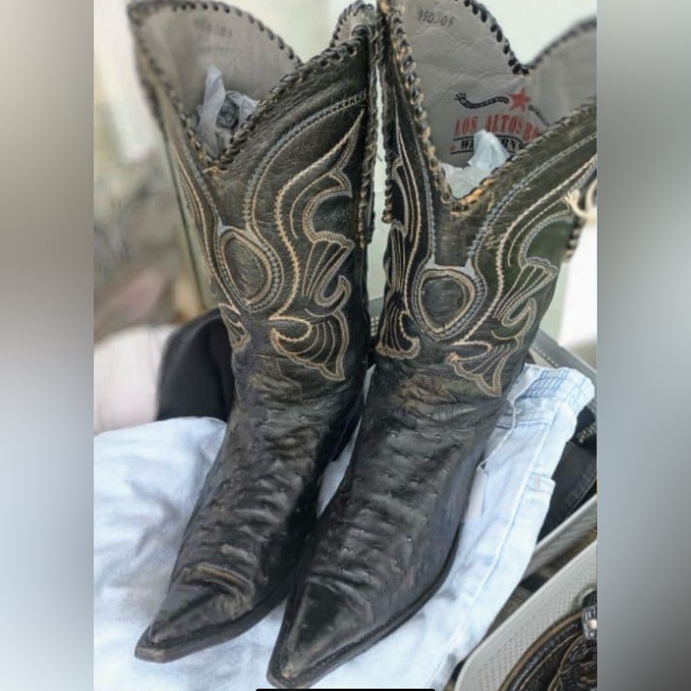 LOS ALTOS OSTRICH Western Boots!